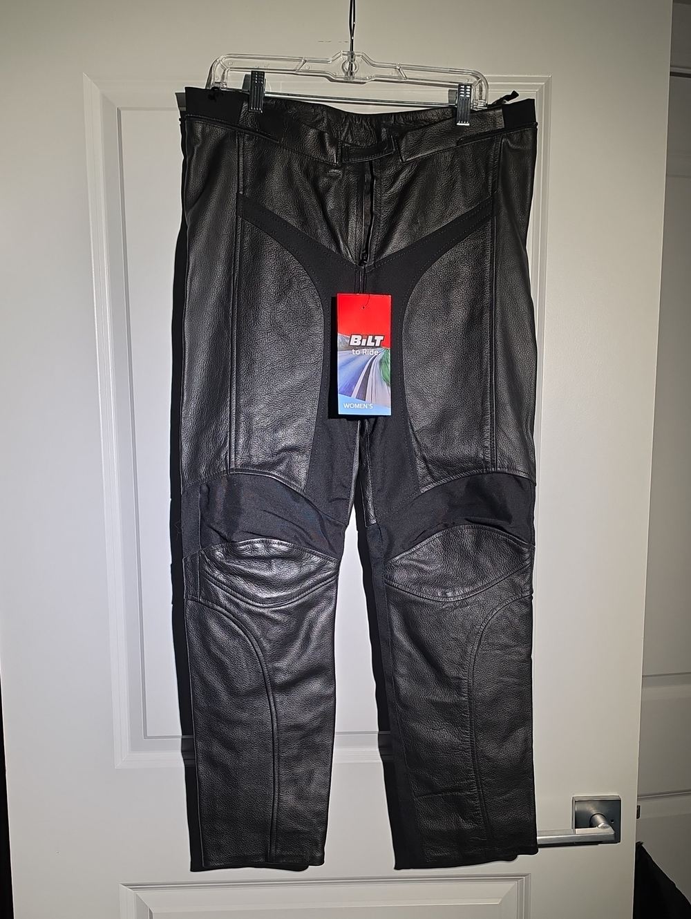 BILT Grace Leather Pants for Women - Black